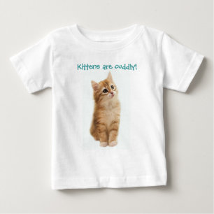 T-shirt Pour Bébé Chemise Cubly Kitten