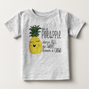 T-shirt Pour Bébé Chemise d'ananas