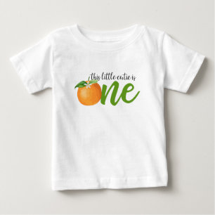 T-shirt Pour Bébé Chemise d'anniversaire Little Cutie