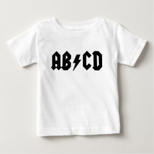T-shirt Pour Bébé Chemise de bébé d'AB/CD