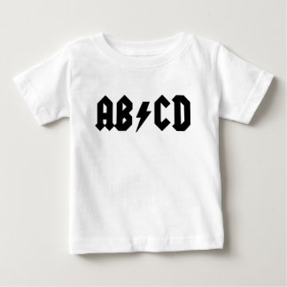 T-shirt Pour Bébé Chemise de bébé d'AB/CD