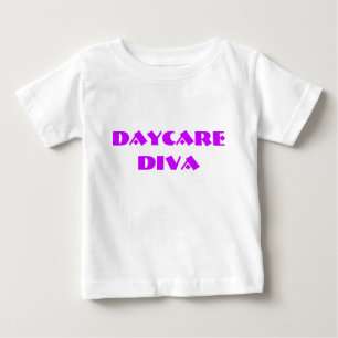 T-shirt Pour Bébé Chemise de bébé de DIVA de GARDE de Sassydog