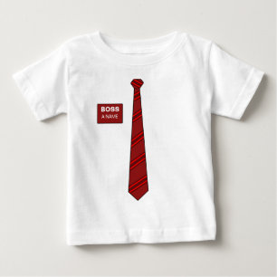 T-shirt Pour Bébé Chemise de cravate de patron