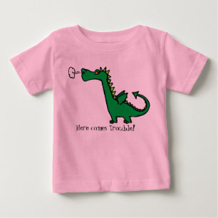 T-shirt Pour Bébé Chemise de dragon pour des enfants