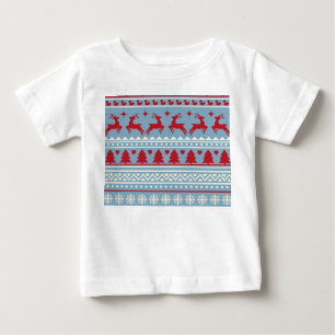 T-shirt Pour Bébé Chemise de Noël pour tout-petit Nordic Baby – Scan