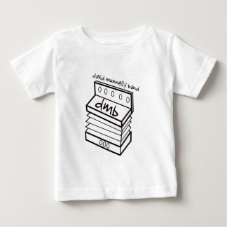 T-shirt Pour Bébé Chemise de nourrisson de logo d'accordéon de bande