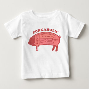 T-shirt Pour Bébé Chemise de Porkaholic