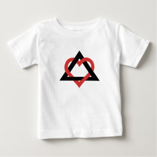 T-shirt Pour Bébé Chemise de symbole d'adoption