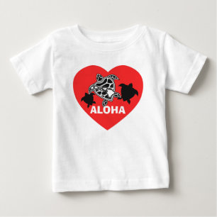 T-shirt Pour Bébé Chemise de tortue d'Hawaï Aloha