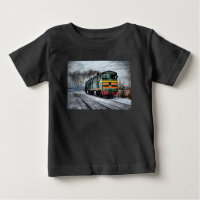 Chemise de train à moteur à vapeur de locomotive a