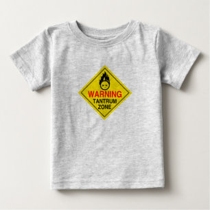 T-shirt Pour Bébé Chemise d'enfant en bas âge de zone de mauvaise