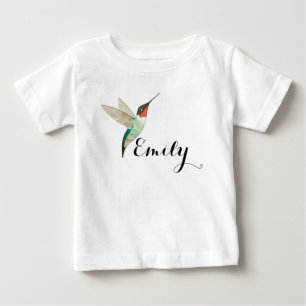 T-shirt Pour Bébé Chemise des colibris
