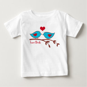 T-shirt Pour Bébé Chemise d'inséparables