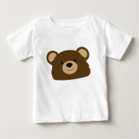 Chemise d'ours de nounours pour le bébé