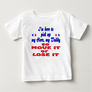 T-shirt Pour Bébé Chemise faite sur commande des retours au pays de