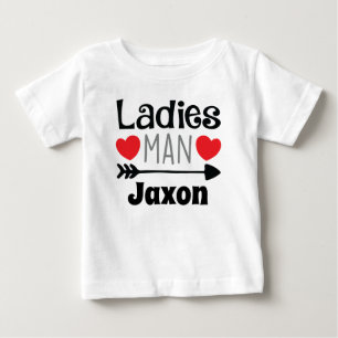 T-shirt Pour Bébé Chemise féminine féminine de Saint-Valentin pers