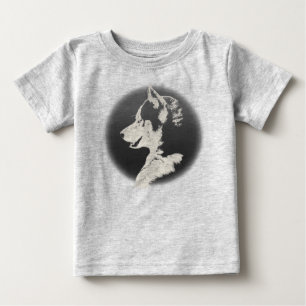 T-shirt Pour Bébé Chemise Husky Baby Toddler traîneau Chien Husky Sh
