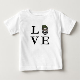 T-shirt Pour Bébé Chemise Kids Love Bigfoot