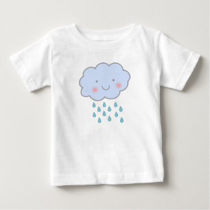 T-shirt Pour Bébé Chemise mignonne de jour pluvieux
