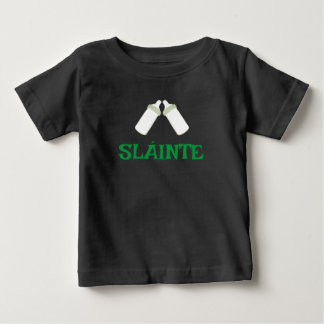 T-shirt Pour Bébé chemise noire bébé SLÁINTE