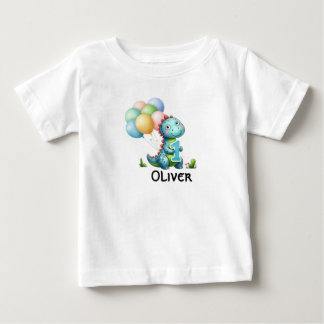 T-shirt Pour Bébé Chemise personnalisée avec nom de garçon pour 1er