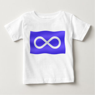 T-shirt Pour Bébé Chemise pour bébé, drapeau des Métis Première nati