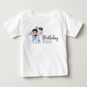 T-shirt Pour Bébé Chemise pour garçon de 1 an d'anniversaire avec ba