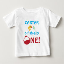Chemise pour le premier anniversaire des garçons