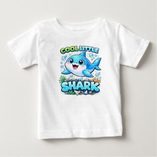 T-shirt Pour Bébé Chemise requin cool pour garçons