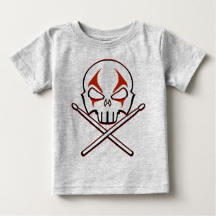 T-shirt Pour Bébé Chemise Rock & Roll Baby Heavy Metal Baby Rock