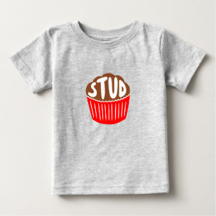 T-shirt Pour Bébé Chemise Saint Valentin pour enfants Stud Muffin