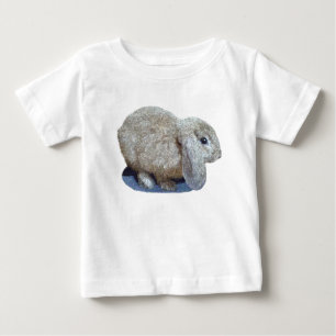 T-shirt Pour Bébé Chemises de lapin d'oreille de la Hollande Lop