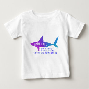 T-shirt Pour Bébé Chemises de sécurité nage