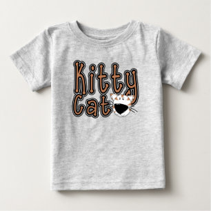 T-shirt Pour Bébé Chemises et cadeaux Cute Kitty Cat