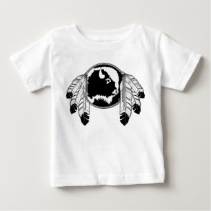 T-shirt Pour Bébé Chemises pour bébés Metis Native Wildlife Art Baby