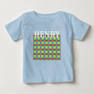 T-shirt Pour Bébé Chemisier Bébé en Coton à Bouton de Croix