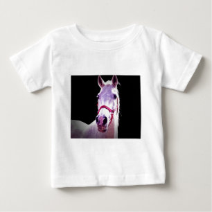 T-shirt Pour Bébé Cheval