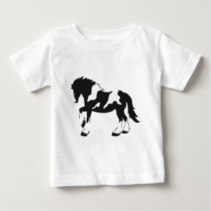 T-shirt Pour Bébé Cheval à bascule tacheté