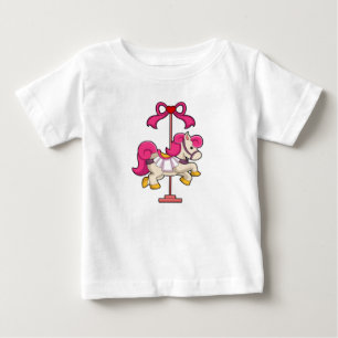 T-shirt Pour Bébé Cheval comme Cheval à bascule.PNG