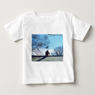 T-shirt Pour Bébé Cheval Vane Météo Ciel Bleu