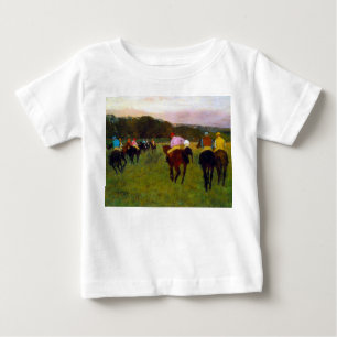 T-shirt Pour Bébé Chevaux de course Edgar Degas à Longchamp