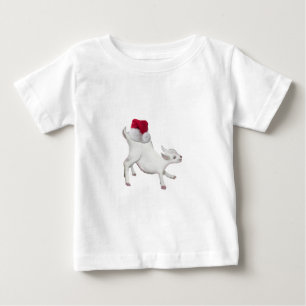 T-shirt Pour Bébé Chèvre-Noël-bébé's First 2010