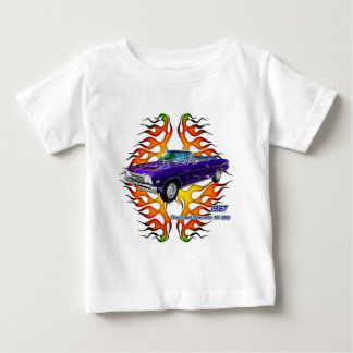T-shirt Pour Bébé Chevy 1967 Chevelle par le tee - shirt de fractale