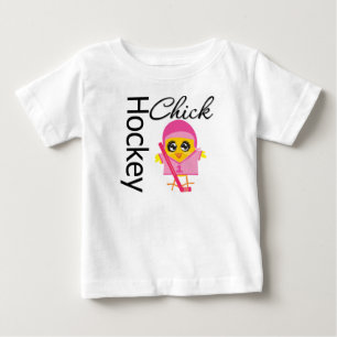 T-shirt Pour Bébé Chick de hockey