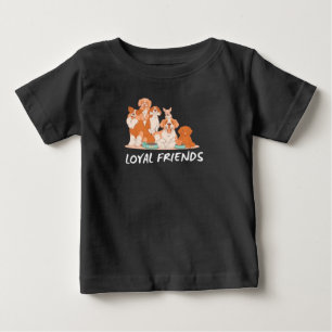 T-shirt Pour Bébé chien