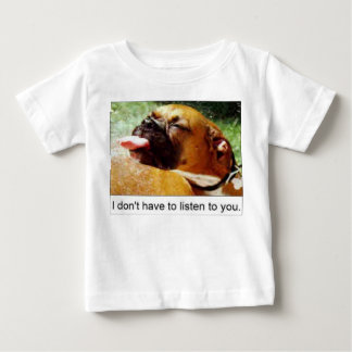 T-SHIRT POUR BÉBÉ CHIEN