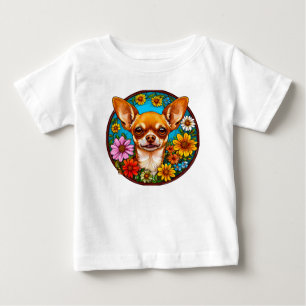 T-shirt Pour Bébé chien Chihuahua