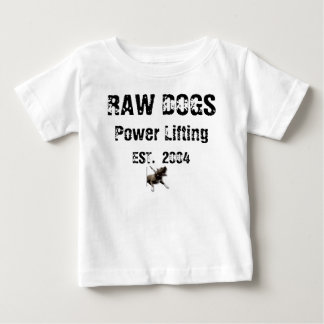 T-shirt Pour Bébé CHIEN RAW Baby long - Customisé