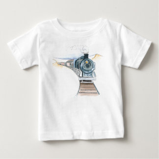 T-shirt Pour Bébé Chine Train bébé T