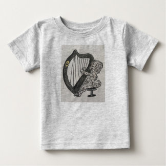 T-shirt Pour Bébé Chiot de harpe